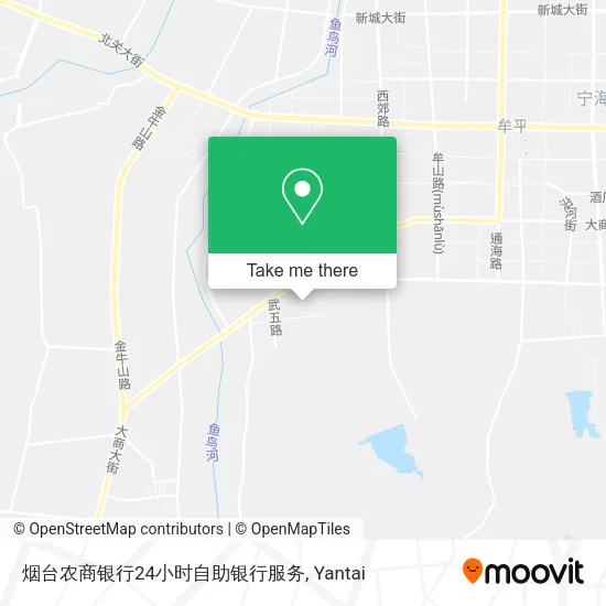 烟台农商银行24小时自助银行服务 map