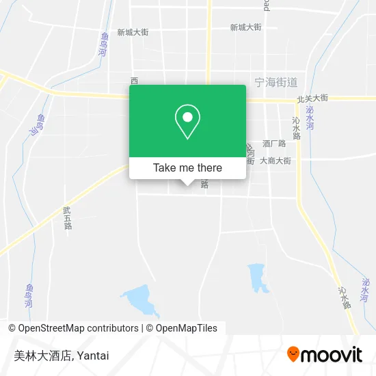 美林大酒店 map