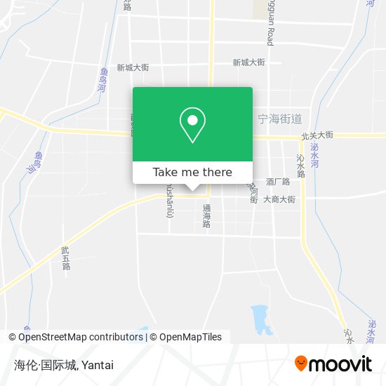 海伦·国际城 map
