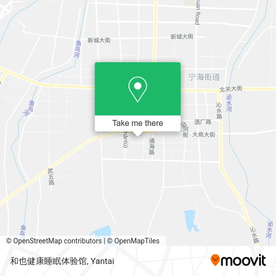 和也健康睡眠体验馆 map