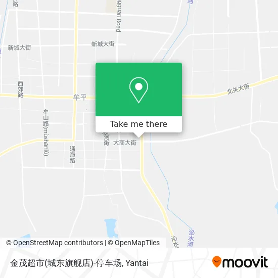 金茂超市(城东旗舰店)-停车场 map
