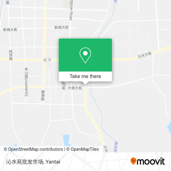 沁水苑批发市场 map
