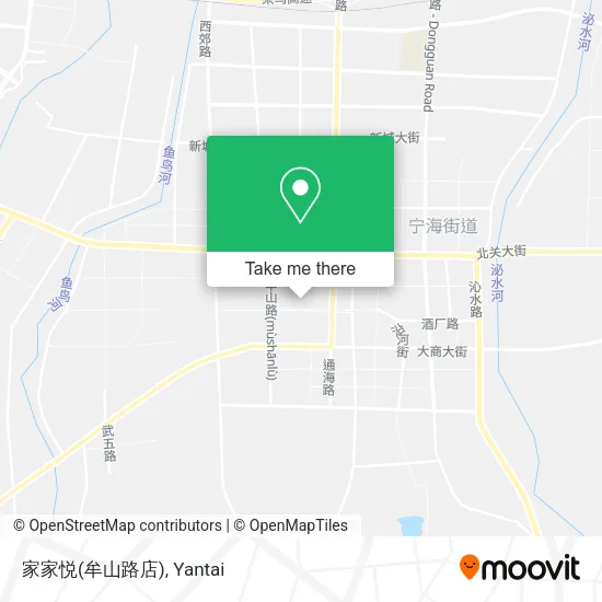 家家悦(牟山路店) map