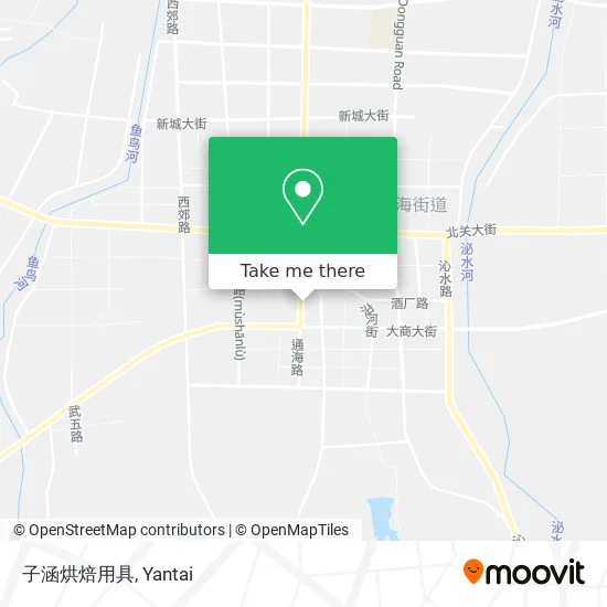 子涵烘焙用具 map