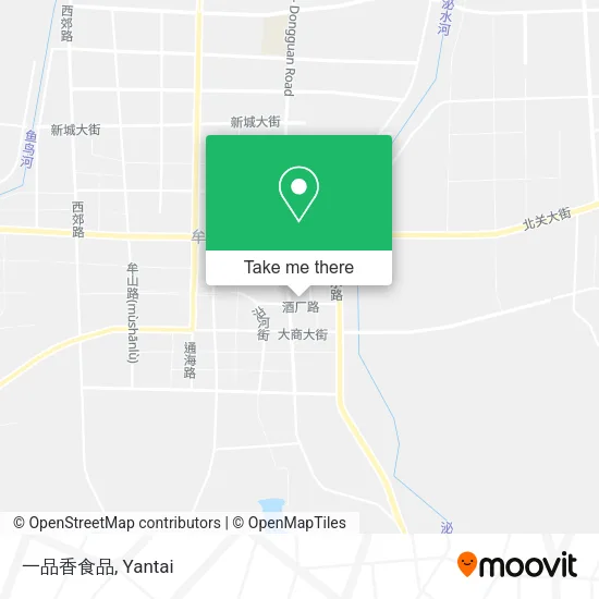 一品香食品 map