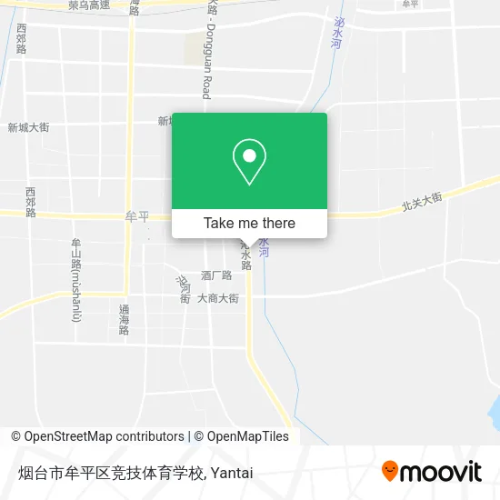 烟台市牟平区竞技体育学校 map