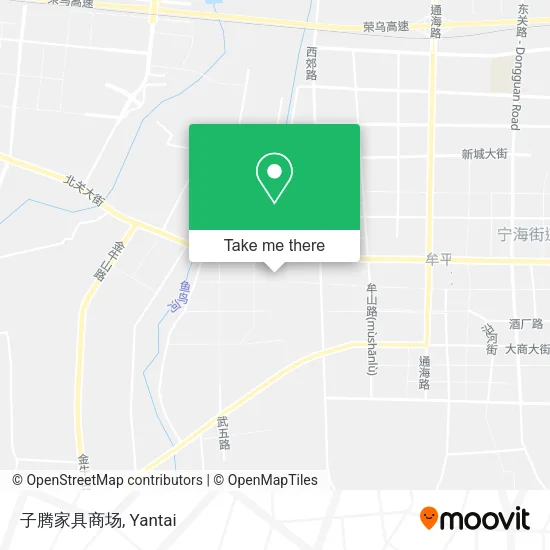 子腾家具商场 map