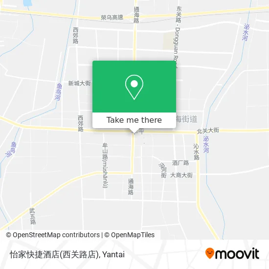 怡家快捷酒店(西关路店) map