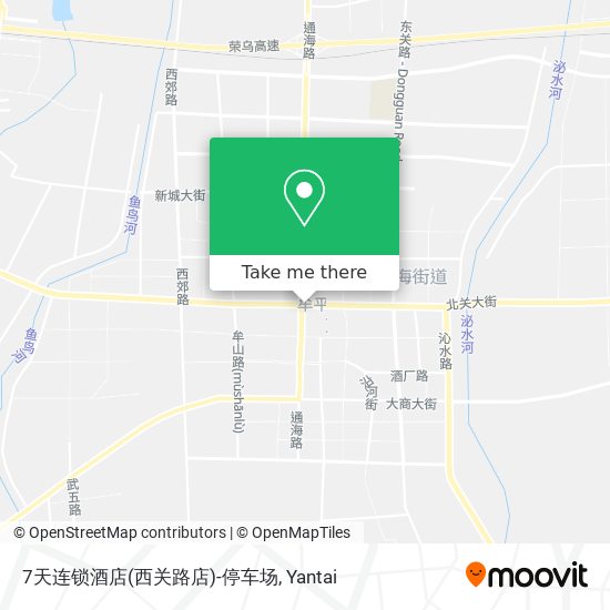 7天连锁酒店(西关路店)-停车场 map