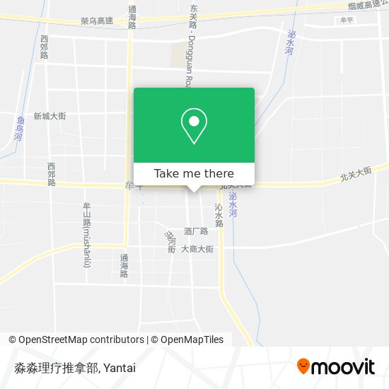 淼淼理疗推拿部 map