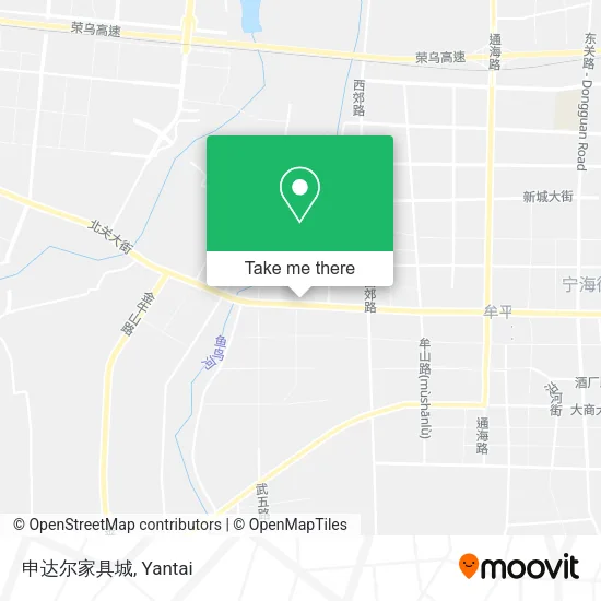 申达尔家具城 map