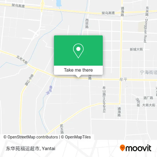 东华苑福运超市 map