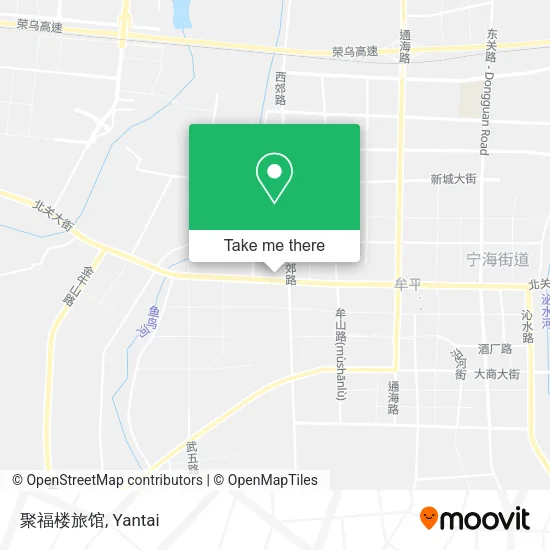 聚福楼旅馆 map