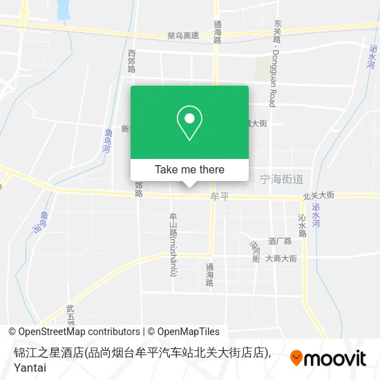 锦江之星酒店(品尚烟台牟平汽车站北关大街店店) map