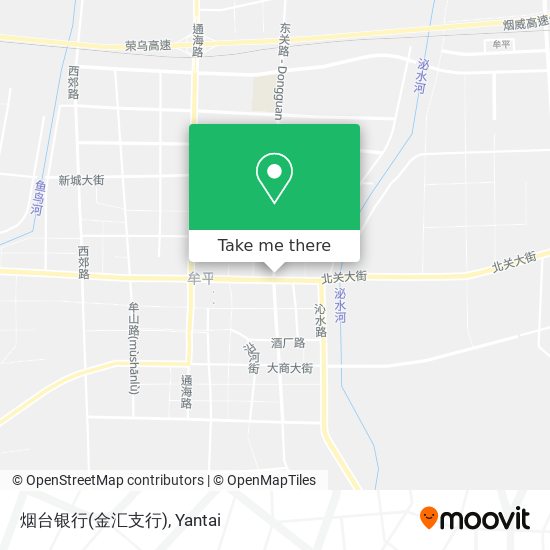 烟台银行(金汇支行) map