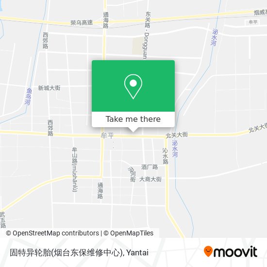 固特异轮胎(烟台东保维修中心) map