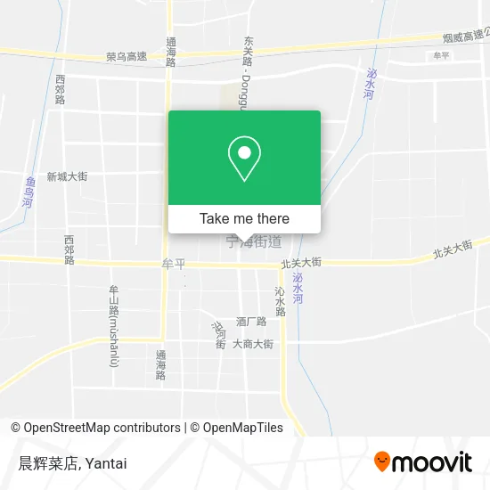 晨辉菜店 map