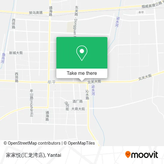 家家悦(汇龙湾店) map