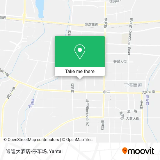 通隆大酒店-停车场 map