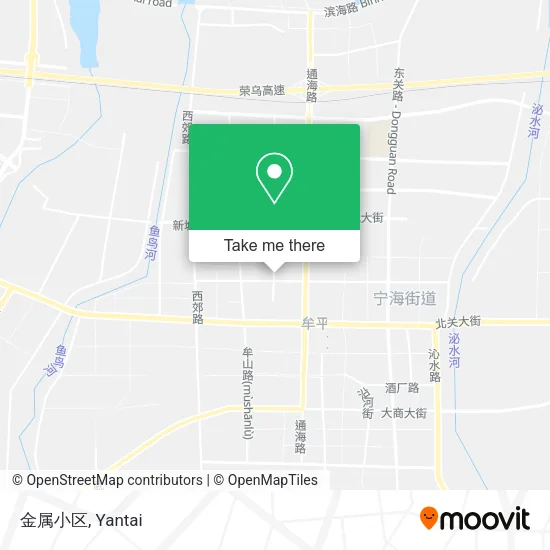 金属小区 map