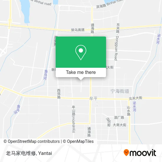 老马家电维修 map