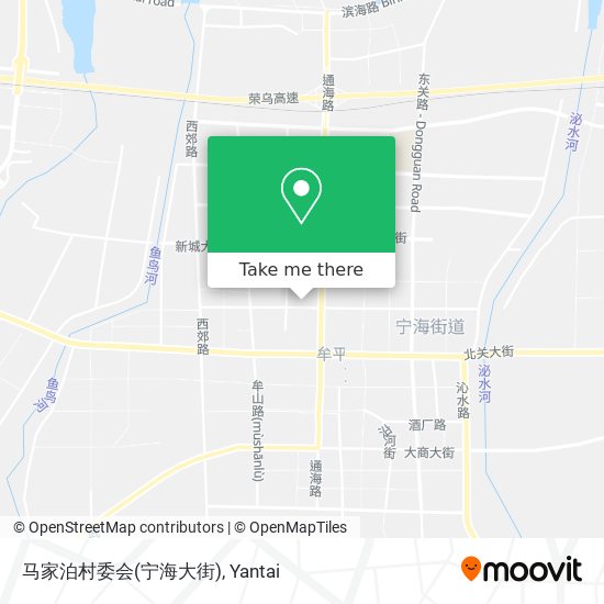 马家泊村委会(宁海大街) map
