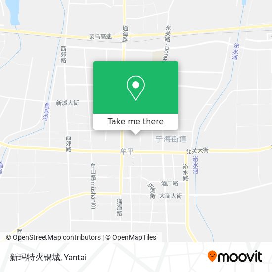 新玛特火锅城 map