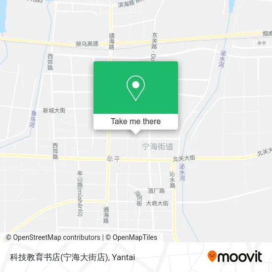 科技教育书店(宁海大街店) map