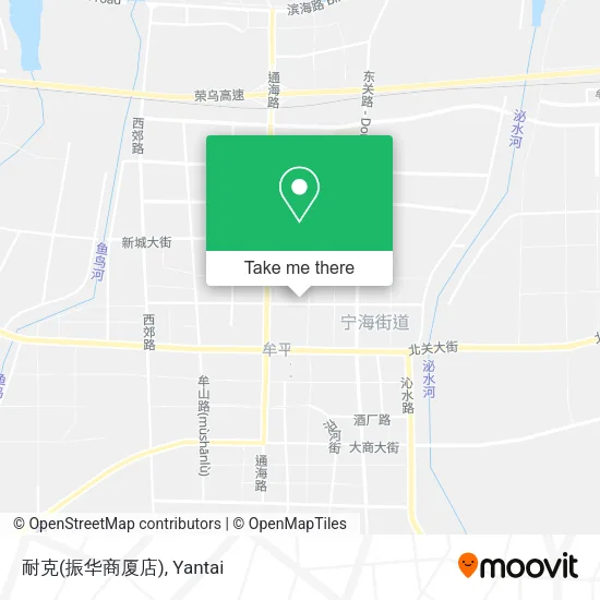 耐克(振华商厦店) map