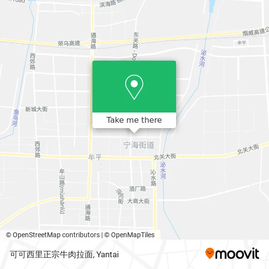 可可西里正宗牛肉拉面 map