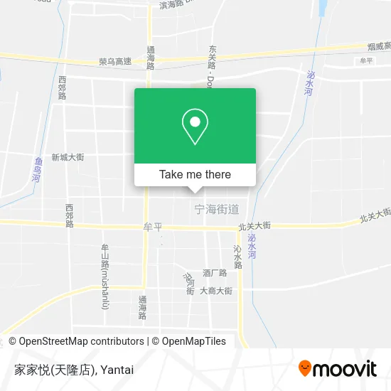 家家悦(天隆店) map