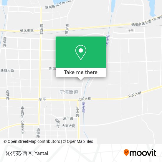 沁河苑-西区 map