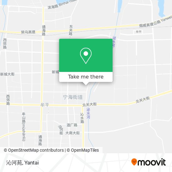 沁河苑 map