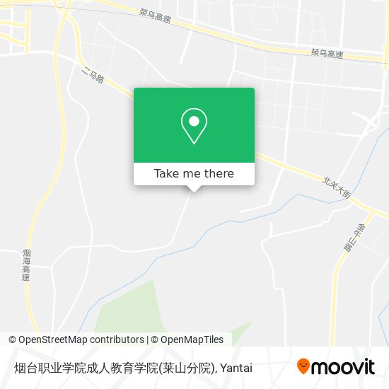 烟台职业学院成人教育学院(莱山分院) map