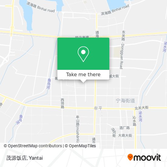 茂源饭店 map
