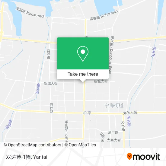 双涛苑-1幢 map