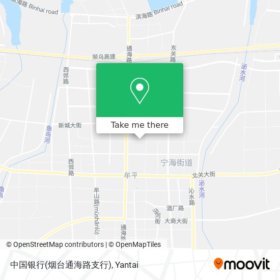 中国银行(烟台通海路支行) map