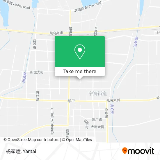 杨家疃 map
