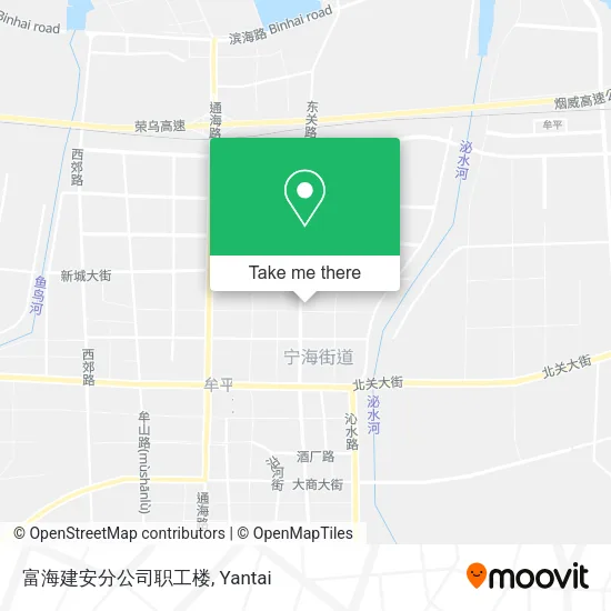 富海建安分公司职工楼 map