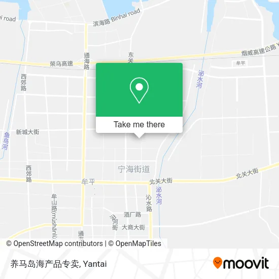 养马岛海产品专卖 map