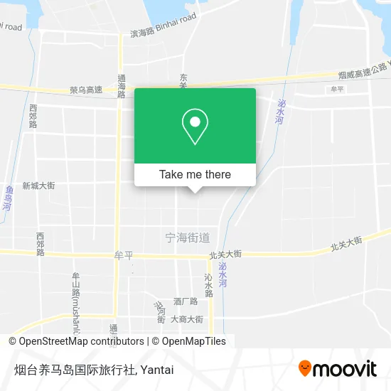 烟台养马岛国际旅行社 map