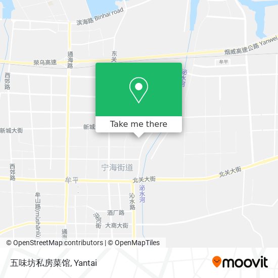 五味坊私房菜馆 map