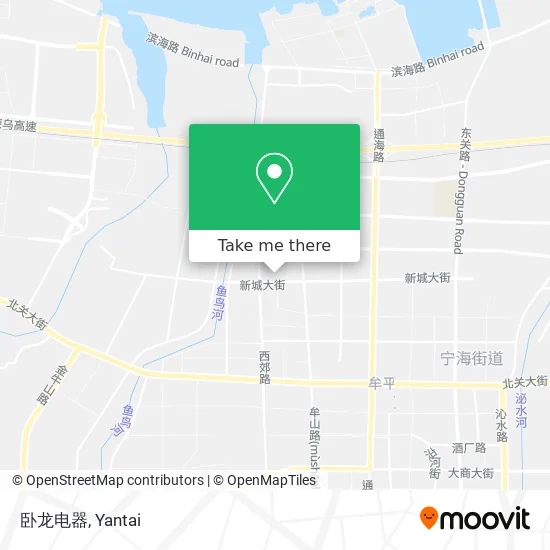 卧龙电器 map