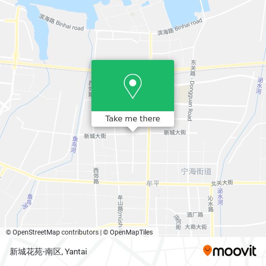 新城花苑-南区 map