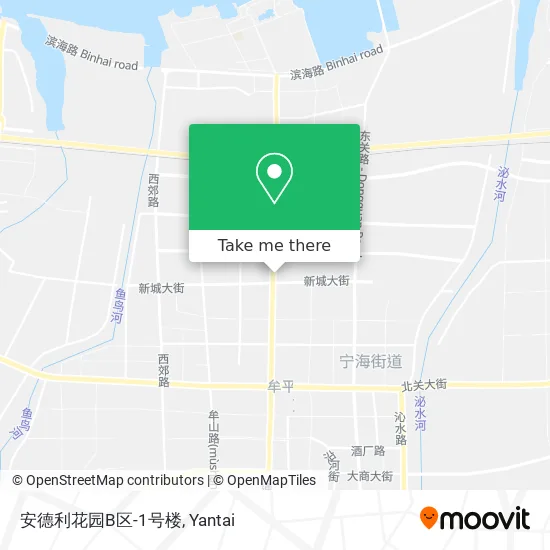 安德利花园B区-1号楼 map