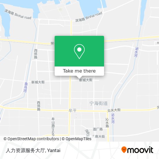 人力资源服务大厅 map