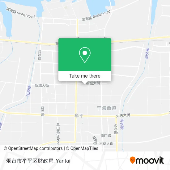 烟台市牟平区财政局 map