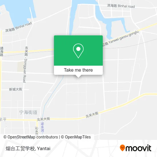 烟台工贸学校 map