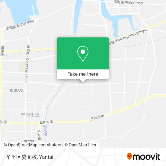 牟平区委党校 map