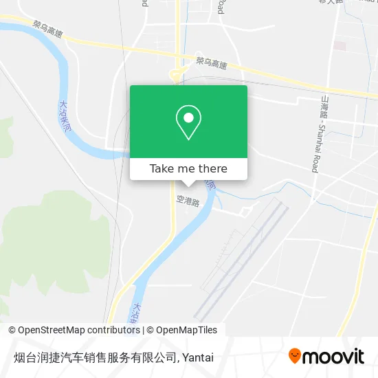 烟台润捷汽车销售服务有限公司 map